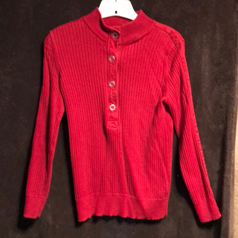 Lauren by Ralph Lauren size medium red sweater